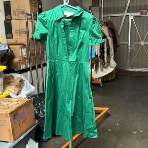 Gal Meets Glam Green Dress Size 6